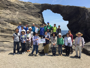 まんまるのつぶやき 城ヶ島地層たんけん